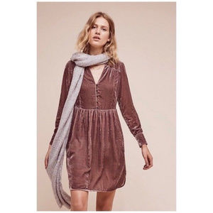 Anthropologie | Holding Horses Nante Velvet Dress